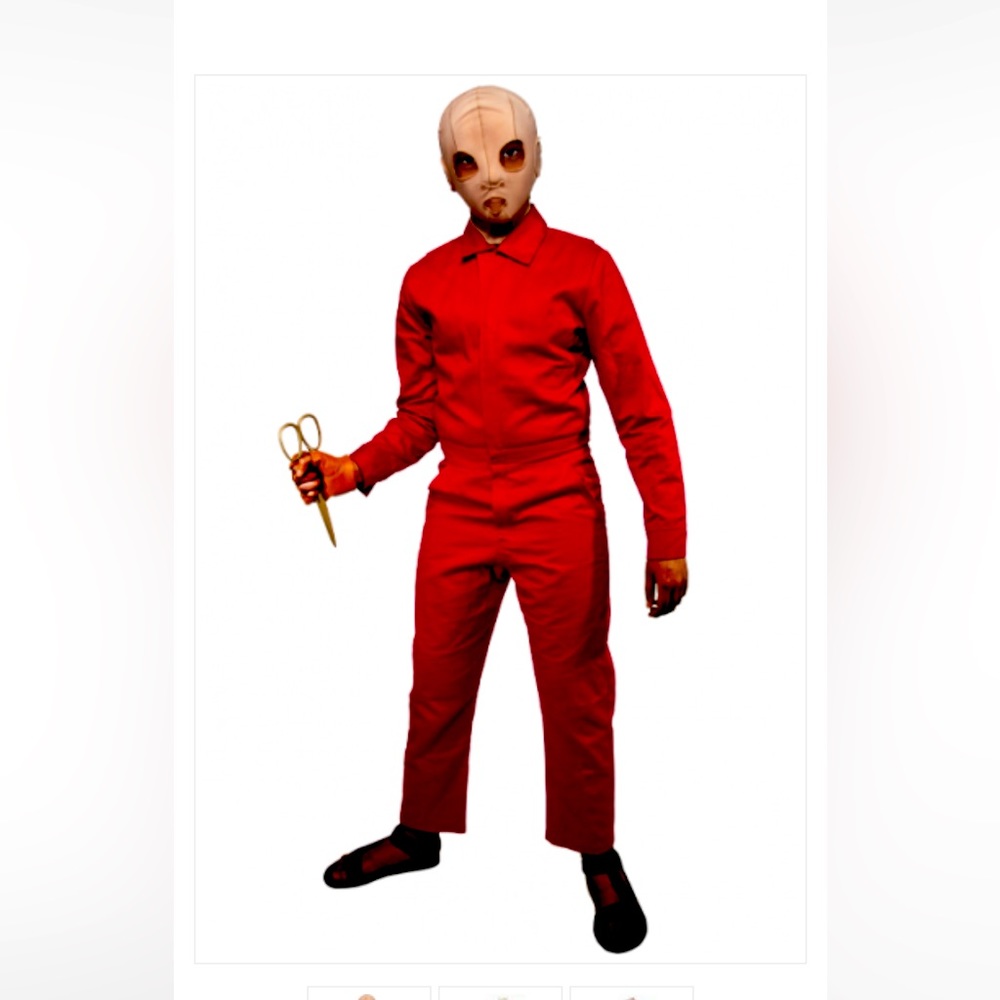 Red jumpsuit Costume to use for Squid Games/Us